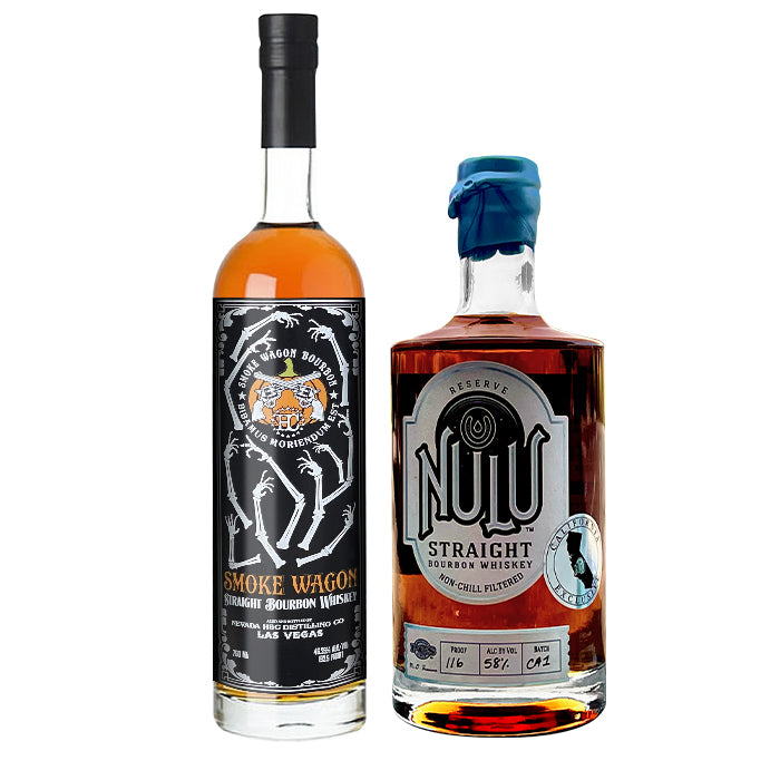 Smoke Wagon Straight Bourbon Halloween Edition X Nulu Reserve Bundle_nestor liquor